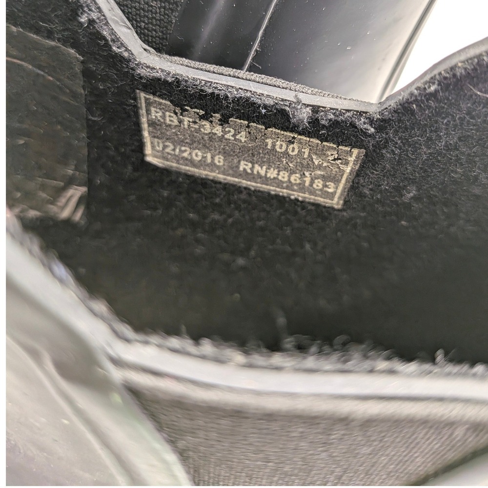 Capelli New York Rain Boots Matte Black Chelsea Gorpcore Grunge Utility Shoes 10 - Picture 7 of 7